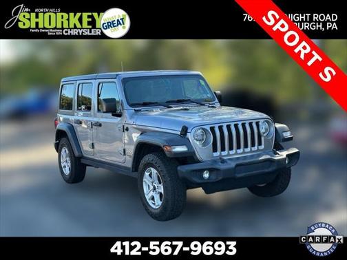 2018 Jeep Wrangler Unlimited Sport S 4x4