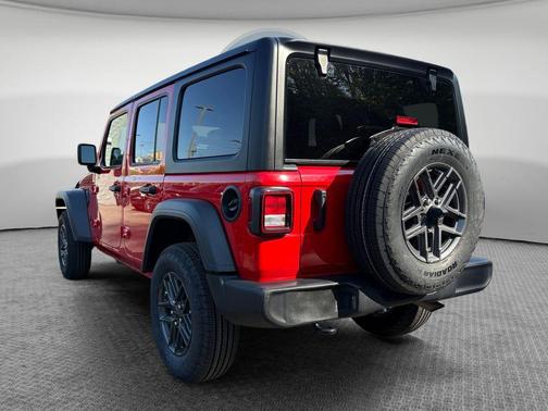 Firecracker Red Clearcoat 2025 Jeep Wrangler Sport