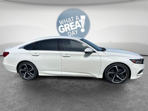 Platinum White Pearl 2020 Honda Accord Sport 1.5T