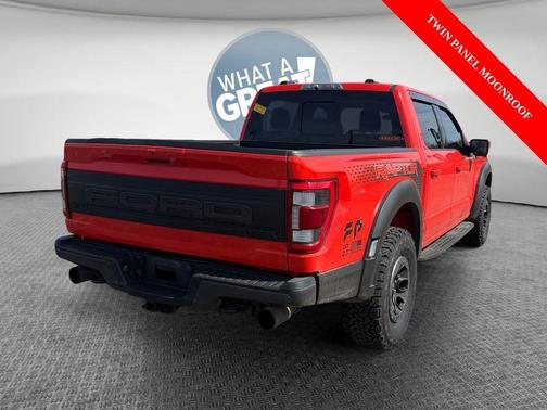 Orange Metallic 2021 Ford F-150 Raptor