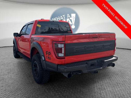 Orange Metallic 2021 Ford F-150 Raptor