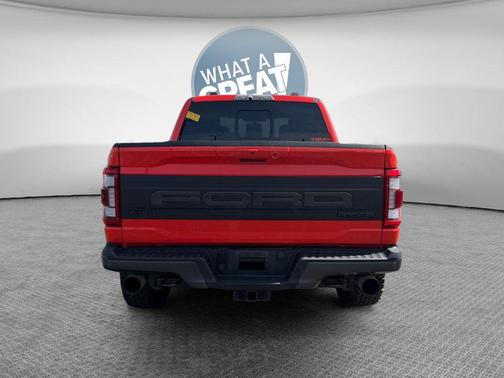 Orange Metallic 2021 Ford F-150 Raptor