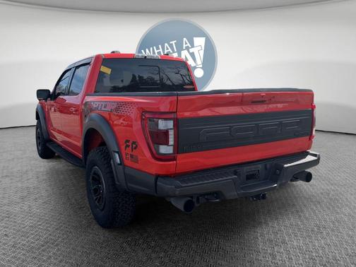 Orange Metallic 2021 Ford F-150 Raptor