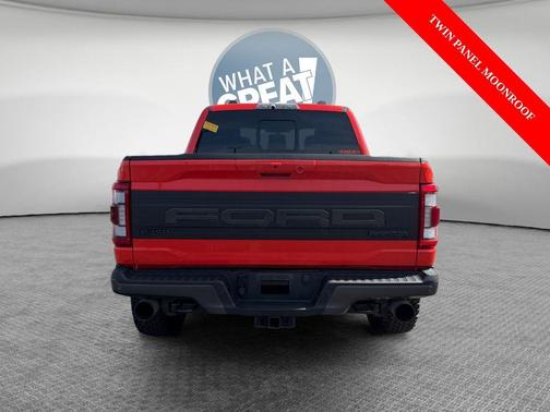 Orange Metallic 2021 Ford F-150 Raptor