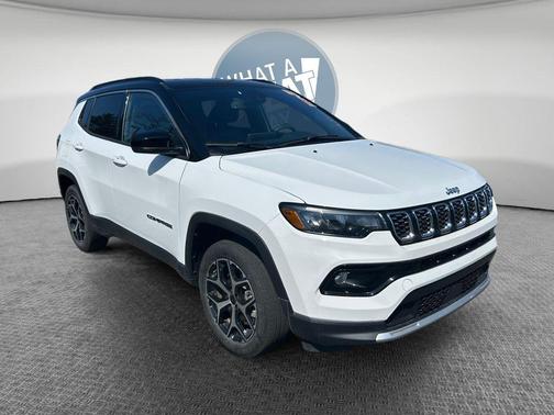 Bright White Clearcoat 2025 Jeep Compass Limited