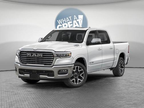 Bright White Clearcoat 2026 RAM 1500 Laramie