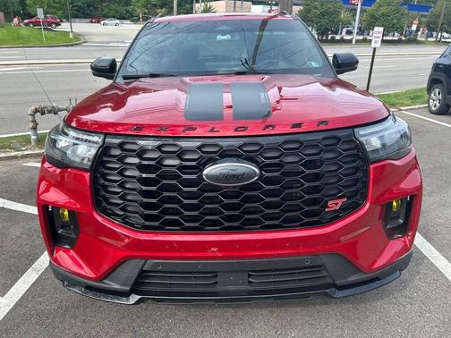 Rapid Red Metallic Tinted Clearcoat 2026 Ford Explorer ST
