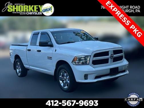2018 RAM 1500 Express Quad Cab 4x4 64' Box