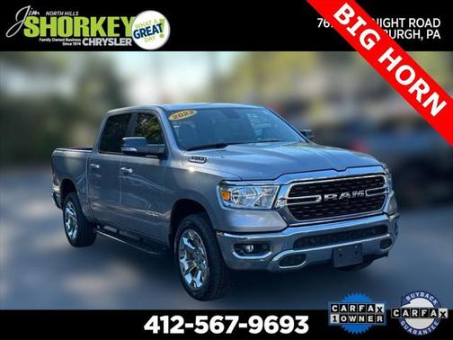 2022 RAM 1500 Big Horn Crew Cab 4x4 57' Box