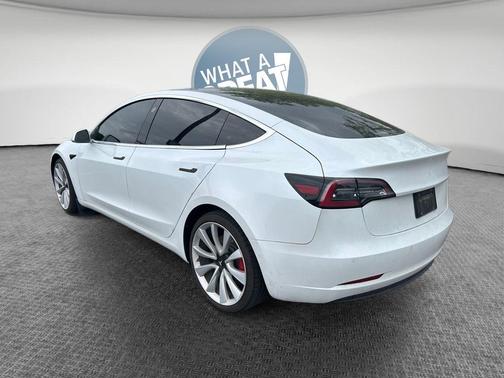 Pearl White Multi 2019 Tesla Model 3 Performance