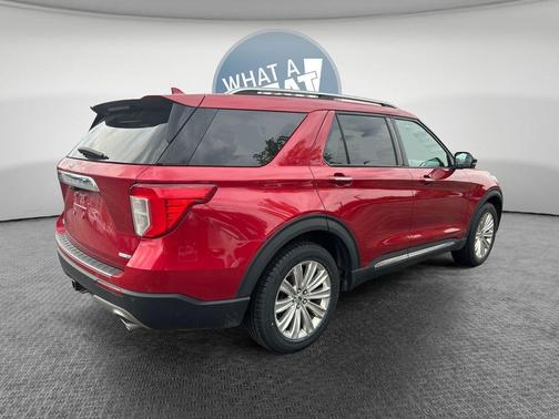 Red Metallic 2020 Ford Explorer Limited