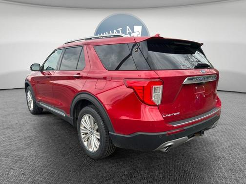 Red Metallic 2020 Ford Explorer Limited