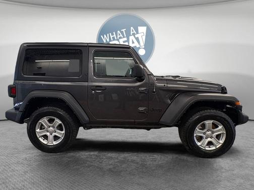 Granite Crystal Clearcoat Metallic 2022 Jeep Wrangler Sport