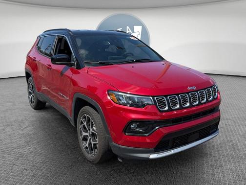 Red 2025 Jeep Compass Limited