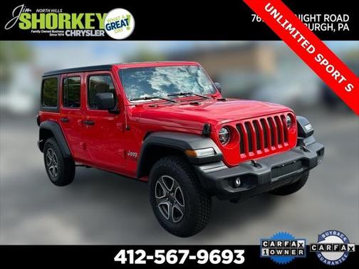 2021 Jeep Wrangler Unlimited Sport S 4x4