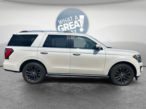 White Platinum Tri-Coat Metallic 2019 Ford Expedition Limited