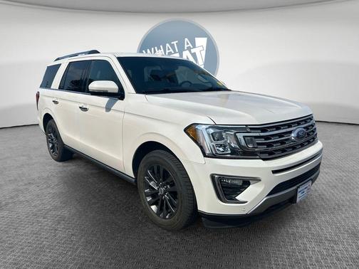 White Platinum Tri-Coat Metallic 2019 Ford Expedition Limited