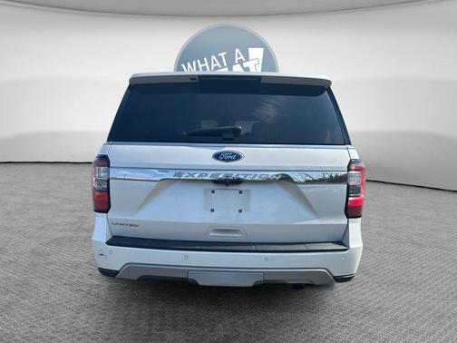 White Platinum Tri-Coat Metallic 2019 Ford Expedition Limited