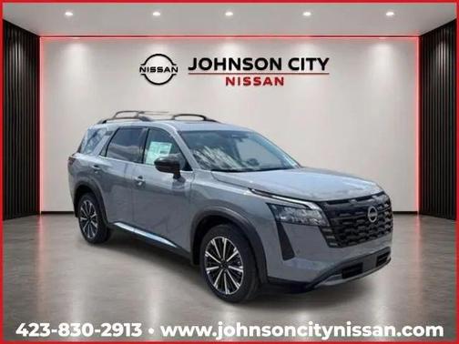 Boulder Gray Pearl 2026 Nissan Pathfinder Platinum