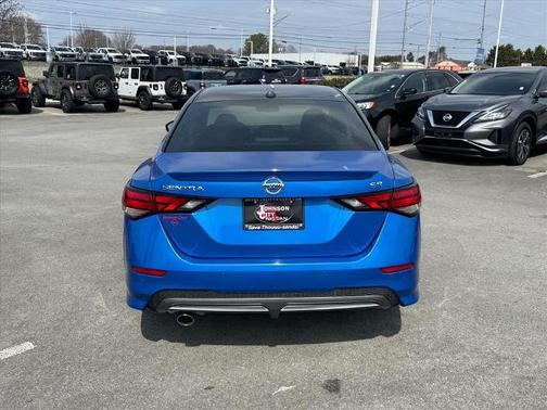 2 Tone Blue / Black Roof 2023 Nissan Sentra SR