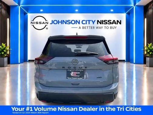 Boulder Gray Pearl 2026 Nissan Rogue Dark Armor