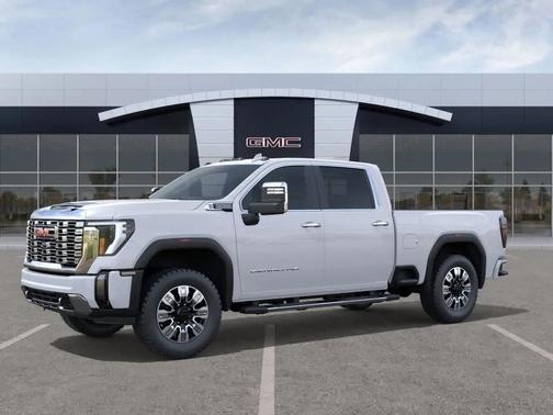 Glacier White Tricoat 2026 GMC Sierra 2500 Denali