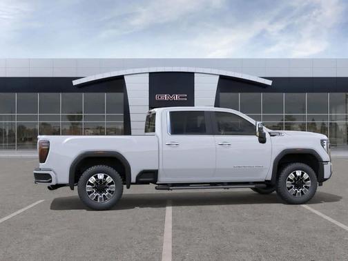 Glacier White Tricoat 2026 GMC Sierra 2500 Denali