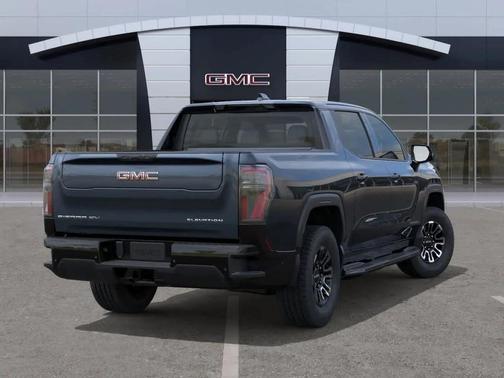 Deep Ocean Metallic 2026 GMC Sierra EV Standard Range Elevation