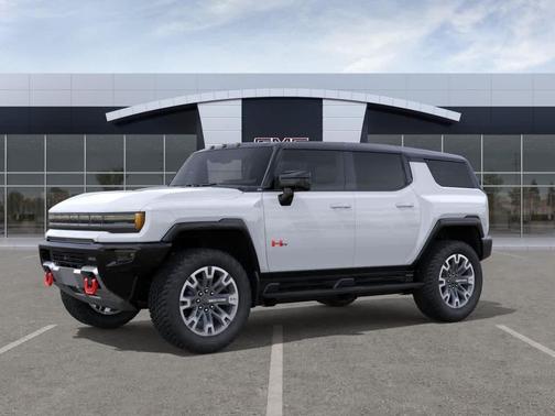 Interstellar White 2026 GMC HUMMER EV SUV 2X