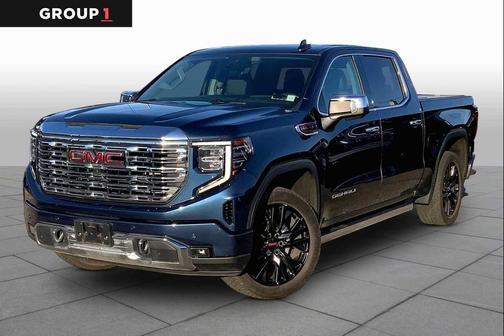 Pacific Blue Metallic 2023 GMC Sierra 1500 Denali