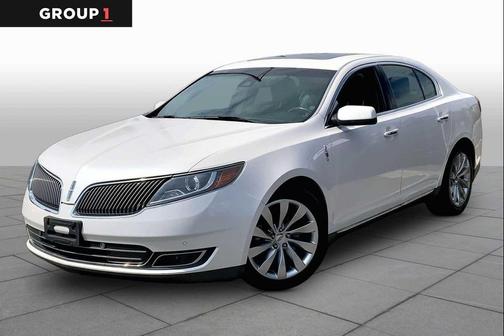 White Platinum Metallic Tri-Coat 2015 Lincoln MKS Base