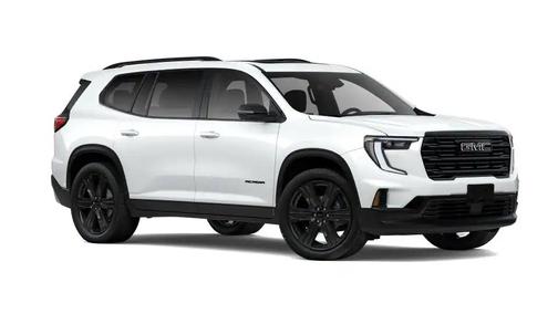 White 2026 GMC Acadia Elevation AWD