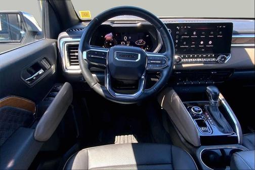 Summit White 2023 GMC Canyon Denali