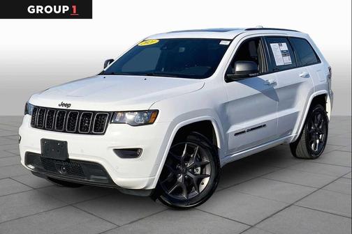 Bright White Clearcoat 2021 Jeep Grand Cherokee 80th Anniversary 4x4