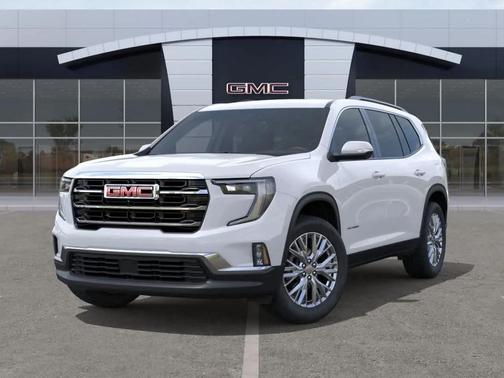 White 2026 GMC Acadia Elevation AWD