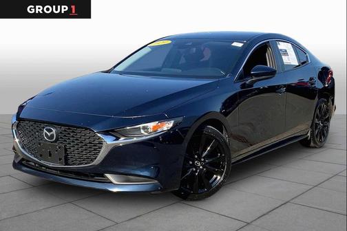 Deep Crystal Blue Mica 2020 Mazda Mazda3 FWD w/Select Package