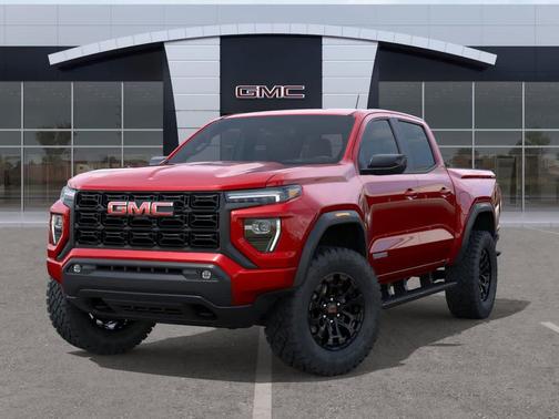 Volcanic Red Tintcoat 2026 GMC Canyon Elevation