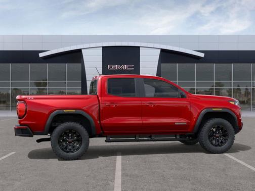 Volcanic Red Tintcoat 2026 GMC Canyon Elevation