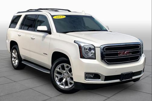 White Diamond Tricoat 2015 GMC Yukon SLT