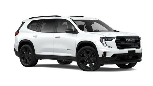 White 2026 GMC Acadia Elevation AWD
