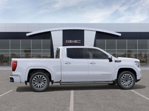 Glacier White Tricoat 2026 GMC Sierra 1500 Denali Ultimate