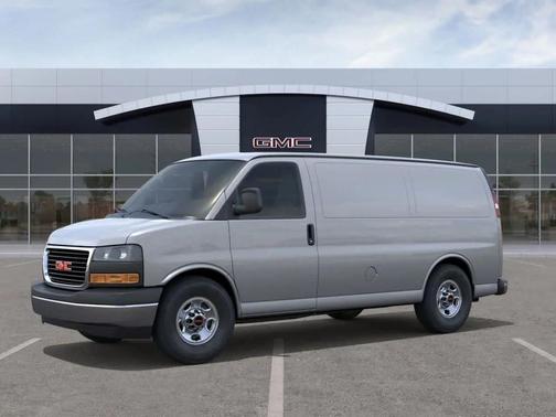 Quicksilver Metallic 2026 GMC Savana 2500 Work Van