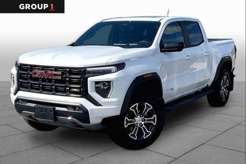 Summit White 2023 GMC Canyon AT4
