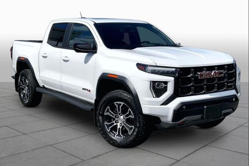 Summit White 2023 GMC Canyon AT4