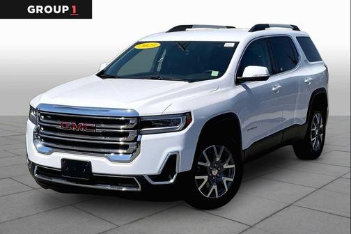 Summit White 2023 GMC Acadia AWD SLT