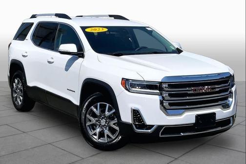 Summit White 2023 GMC Acadia AWD SLT