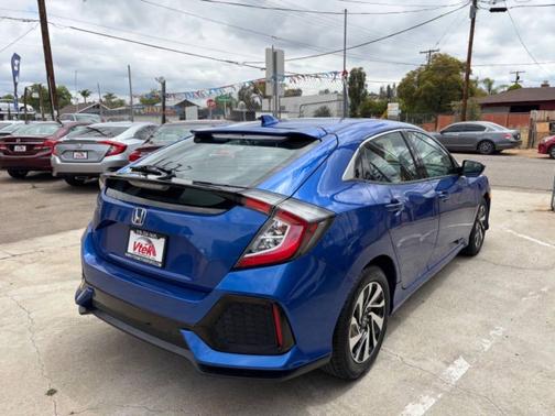 Blue 2019 Honda Civic LX