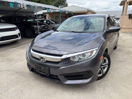 Gray 2018 Honda Civic LX