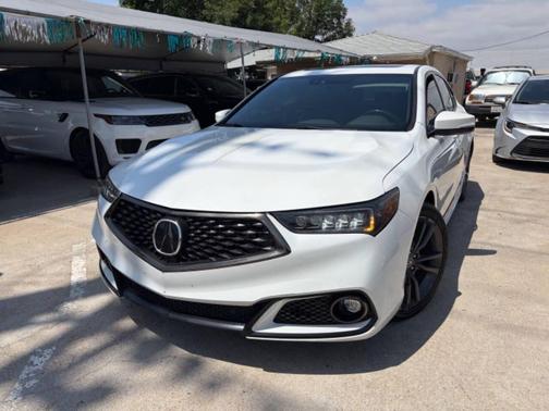 White 2020 Acura TLX Technology