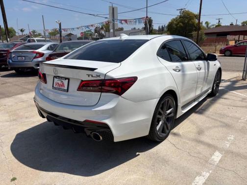 White 2020 Acura TLX Technology